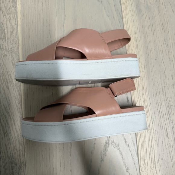 VINCE Platform Women's Blush Sandals - Picture 2 of 2